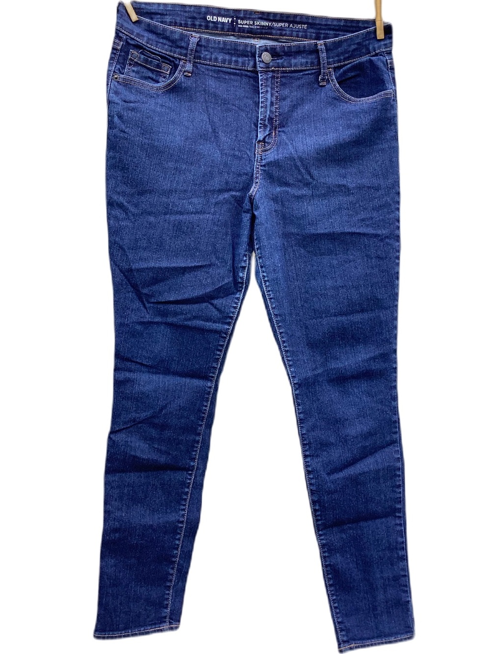 Old Navy Womens Super Skinny Mid Rise Jeans Size 14 Regular